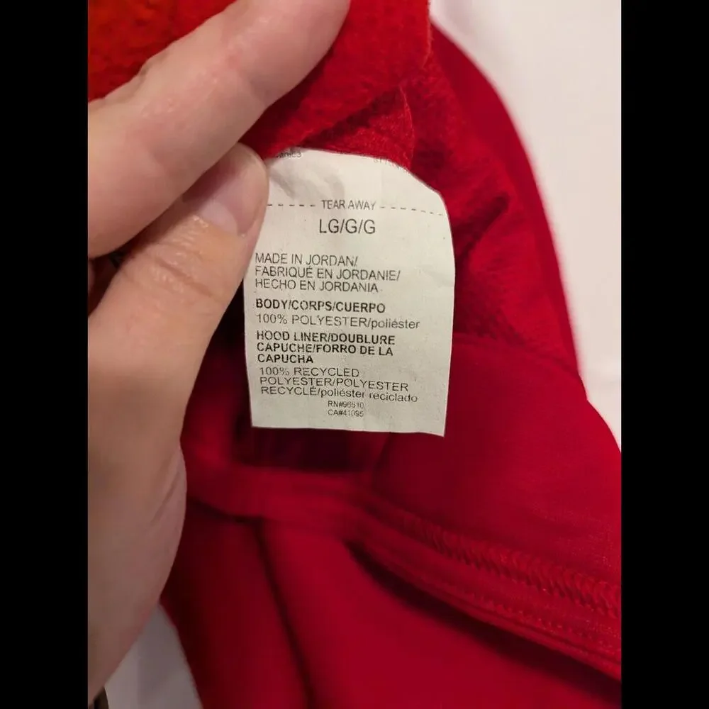 $80 Mens Under Armour Fleece Hooded Jacket Large NWT - Picture 8 of 8